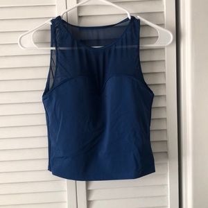 Kortni Jeane swim top in royal blue